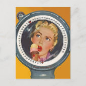 ヴィンテージの郵便はがきの新年の重量の決断のPC シーズンポストカード (正面)