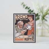 ヴィンテージの郵便はがき:   コーヒー: 香りVergangt Koffie ポストカード (スタンド正面)