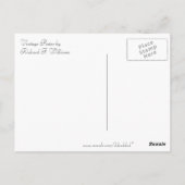 ヴィンテージの配給ポイント ポストカード (裏面)