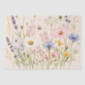 ヴィンテージの野の花 薄葉紙 (正面)