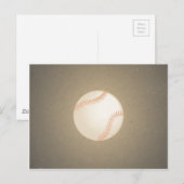 ヴィンテージの野球のデザイン。 スポーツパターン ポストカード (正面/裏面)
