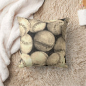 ヴィンテージの野球の枕 クッション (ブランケット)