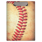 ヴィンテージの野球の球 クリップボード (正面)