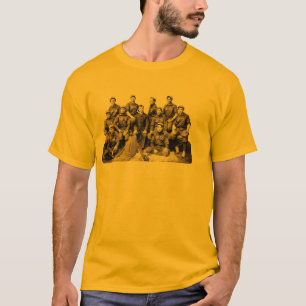 ヴィンテージの野球チームの写真 Tシャツ