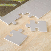 ヴィンテージの野生の七面鳥のイラストレーション(1889年) ジグソーパズル (側面)