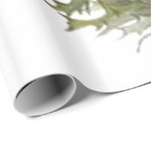 ヴィンテージの野生の花のアザミ ラッピングペーパー (ロールコーナー)