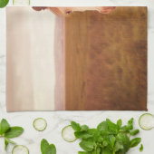 ヴィンテージの野生馬 キッチンタオル (折り畳み)