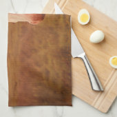 ヴィンテージの野生馬 キッチンタオル (四つ折り)