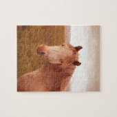 ヴィンテージの野生馬 ジグソーパズル (横)