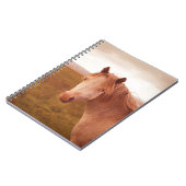 ヴィンテージの野生馬 ノートブック (左側)