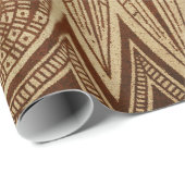 ヴィンテージの金ゴールドのエジプト人の紙のプリント ラッピングペーパー (ロールコーナー)