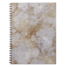 ヴィンテージの金ゴールドの大理石のノート ノートブック