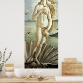 ヴィンテージの金星の誕生Sandro Botticelli ポスター (キッチン)