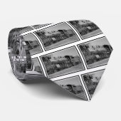 ヴィンテージの鉄道蒸気機関の列車 ネクタイ (ロール)