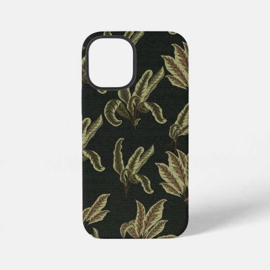 ヴィンテージの鉢植え iPhoneケース (裏面)