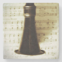 ヴィンテージの銀製のクラリネット