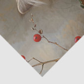 ヴィンテージの長毛の子絵を描猫の切り離し 薄葉紙 (詳細)