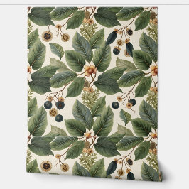 ヴィンテージの離れボタニカル 壁紙