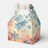 ヴィンテージの雪片パターン – お気に入りボックス フェイバーボックス (裏面サイド)