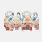 ヴィンテージの雪片パターン – お気に入りボックス フェイバーボックス (折り畳みなし)