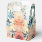 ヴィンテージの雪片パターン – お気に入りボックス フェイバーボックス (オープン)