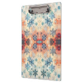 ヴィンテージの雪片パターン – クリップボード (左)