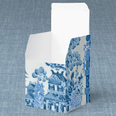 ヴィンテージの青いウィローの好意ボックス フェイバーボックス