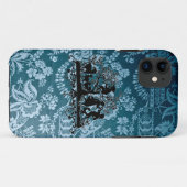 ヴィンテージの青いIphone 5の箱 Case-Mate iPhoneケース (裏面(横))