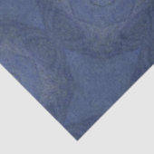 ヴィンテージの青 薄葉紙 (詳細)