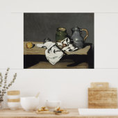 ヴィンテージの静かな人生とケトルbyポール・セザンヌ ポスター (キッチン)