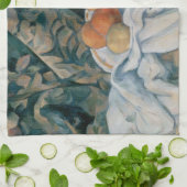 ヴィンテージの静かな人生と幕を開けるポール・セザンヌ キッチンタオル (折り畳み)