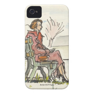 ヴィンテージの静かな時のブラックベリーの箱 Case-Mate iPhone 4 ケース