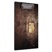 ヴィンテージの革 クリップボード (右)