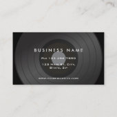 ヴィンテージの音楽カセットテープ一見 名刺 (裏面)