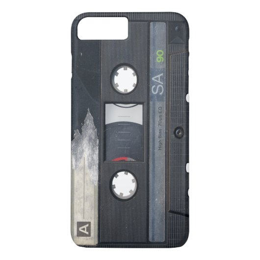 ヴィンテージの音楽カセットテープ一見 Case-Mate iPhoneケース (裏面)
