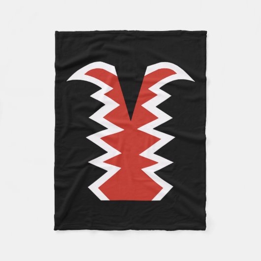 ヴィンテージの飛んでいる衣装モンキーコスチュームOz Hallowee フリースブランケット (正面)