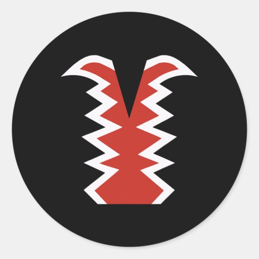 ヴィンテージの飛んでいる衣装モンキーコスチュームOz Hallowee ラウンドシール (正面)