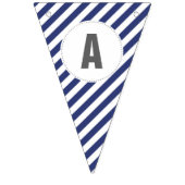 ヴィンテージの飛行機のハッピーバースデーの旗 バンティングフラッグ (第3の旗)