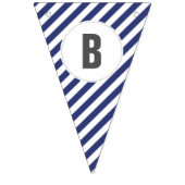 ヴィンテージの飛行機のベビーシャワーの旗 バンティングフラッグ (第3の旗)