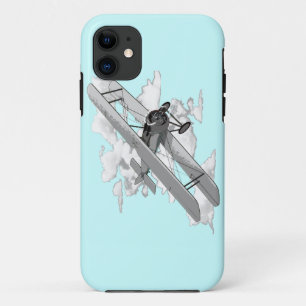 ヴィンテージの飛行機 iPhone 11 ケース