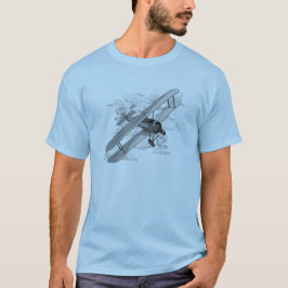 ヴィンテージの飛行機 Tシャツ