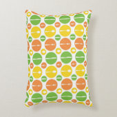 ヴィンテージの食事用器具類パターン アクセントクッション (正面(垂直))