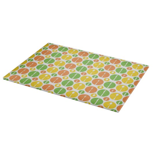 ヴィンテージの食事用器具類パターン カッティングボード (角)