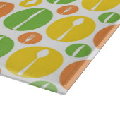 ヴィンテージの食事用器具類パターン カッティングボード (角)