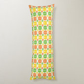 ヴィンテージの食事用器具類パターン ボディピロー (裏面 (縦))