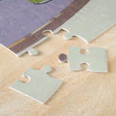 ヴィンテージの飲み物、トレー上の氷の入ったコップ ジグソーパズル (側面)