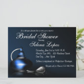 ヴィンテージの香水瓶のブライダルシャワー招待状 招待状 (スタンド正面)