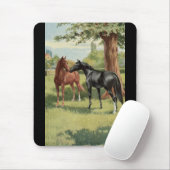 ヴィンテージの馬のロバの種馬の騎手 マウスパッド (マウス)