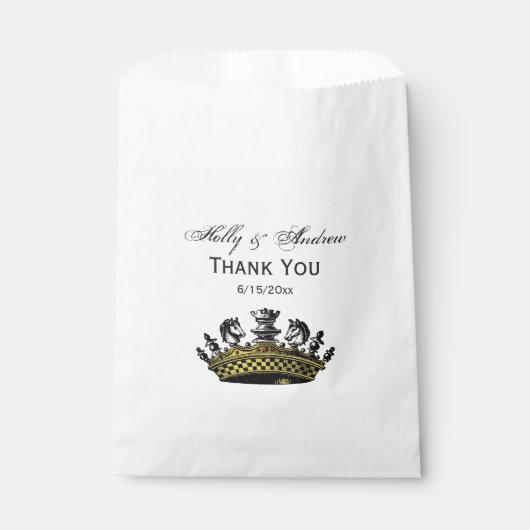 ヴィンテージの駒の色の冠 フェイバーバッグ (正面)