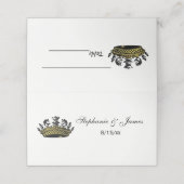 ヴィンテージの駒の色の冠 プレイスカード (外部開封)